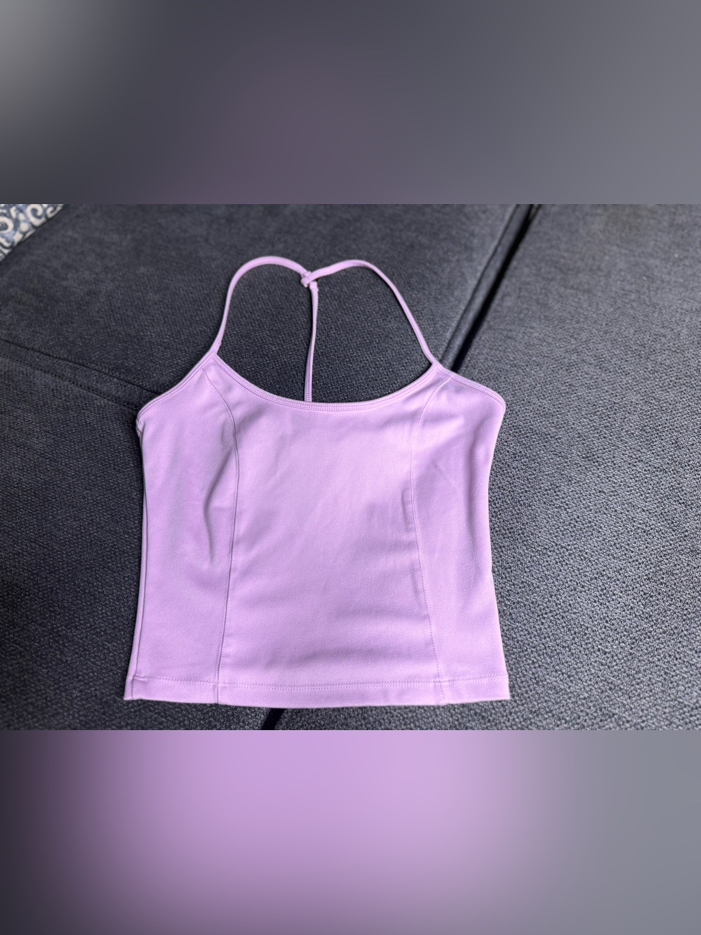 Victoria's Secret Lilac Strappy Bandeau Tank